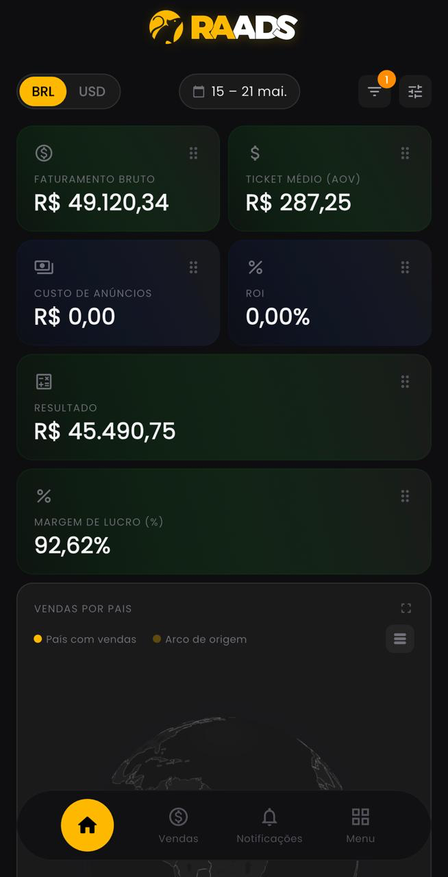 App Ratoeira Ads